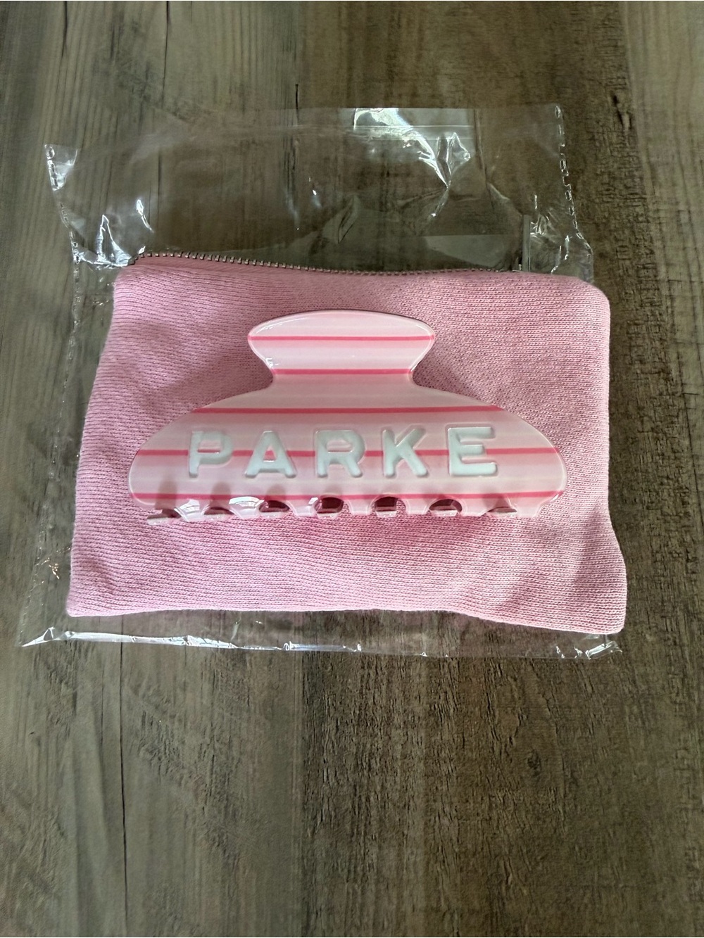 NEW Parke Claw Clip *Its a Girl Collection* Pink Bag